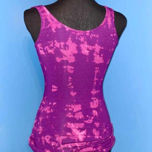 Women’s Old Navy Tami purple tie dye tank top sz s nwot - Picture 5 of 5